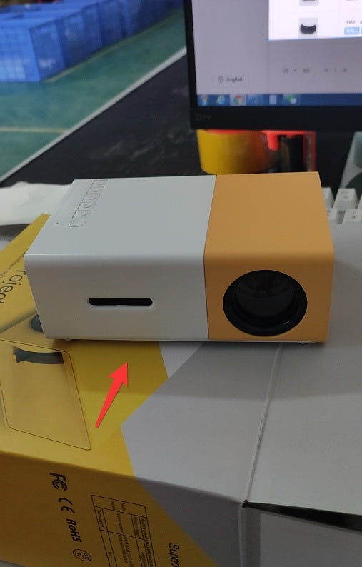 Portable Projector 3D Hd Led Home Theater Projector