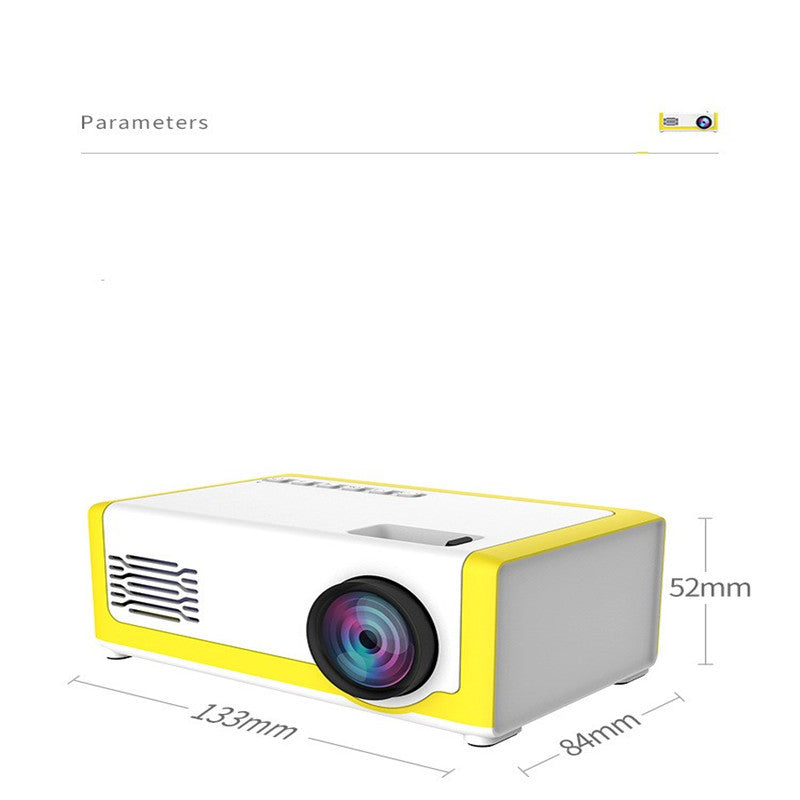 Mini Projector Support 1080P LED Projector Home Theatre Video Beamer