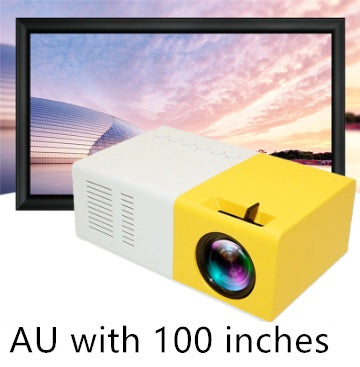 Portable Projector 3D Hd Led Home Theater  Projector