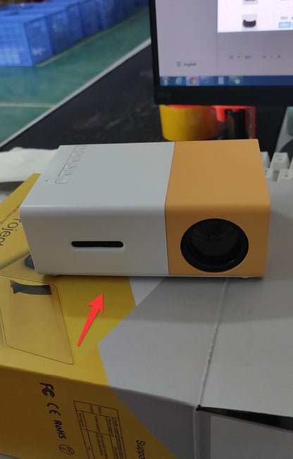 Portable Projector 3D Hd Led Home Theater  Projector