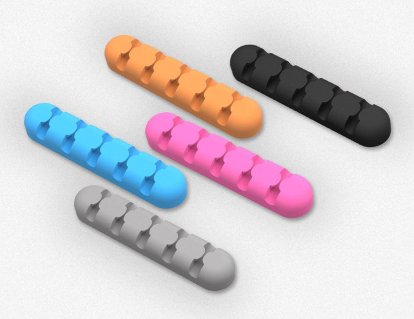 Desktop data cable storage finishing multi-card position management line