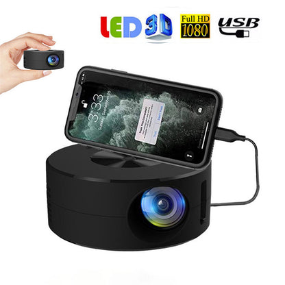 Smart Projector WiFi Portable 1080P Home Theater Video LED Mini Projector
