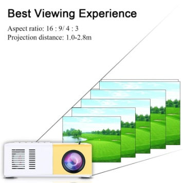 Portable Projector 3D Hd Led Home Theater  Projector