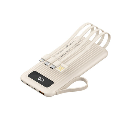 Super Fast Charge 20000 MA Large Capacity Portable Digital Display Power Bank