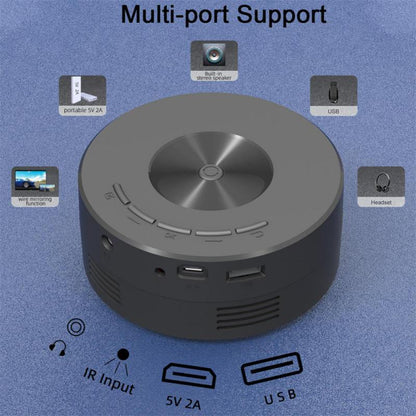 Smart Projector WiFi Portable 1080P Home Theater Video LED Mini Projector